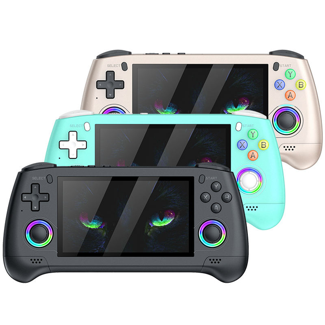New M30 4.3-inch IPS Screen Video Retro Handheld Game Console Retro 30 Emulator Suitable for PSP