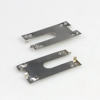 Clips de mise à la terre pour modules solaires, feuille conductrice de protection contre la foudre, accessoires de mise à la terre pour cadre photovoltaïque en acier inoxydable