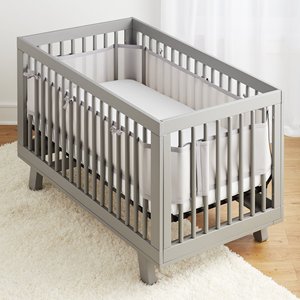 Protector de Cuna Transpirable de Malla de 3 mm para Cunas de 3 o 4 Lados, Protector de Cama para Bebé Seguro - Product Image 6