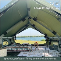 Tente Gonflable Automatique de Luxe Oxford 12 m² pour Camping, Grande, Imperméable, Idéale pour la Maison - Vente en Gros