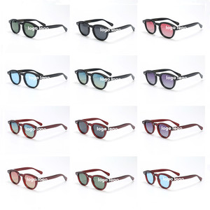 Venta al por mayor hecho a mano lentes de sol hombre mujer diseñador de lujo <span class=keywords><strong>gafas</strong></span> <span class=keywords><strong>Johnny</strong></span> <span class=keywords><strong>Depp</strong></span> sombra polarizada acetato <span class=keywords><strong>gafas</strong></span> de sol para hombres - Product Image 5