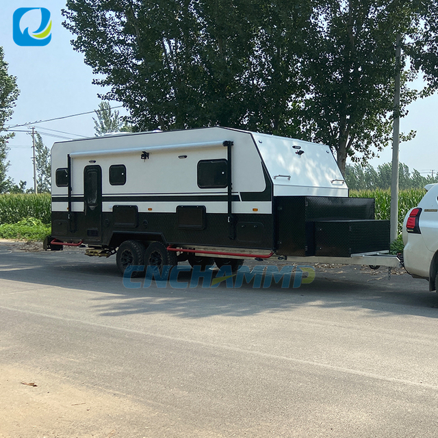 Chammp Custom Mini Lightweight Modern Off-Road Travel Trailer Camper RV Motorhome with Bathroom