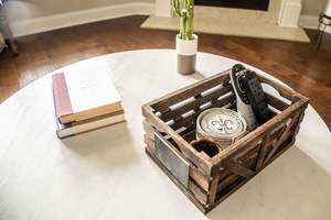 Productos de madera personalizados de caja de embalaje hecha en fábrica Embalaje de madera con técnica pintada Opciones personalizadas - Product Image 3