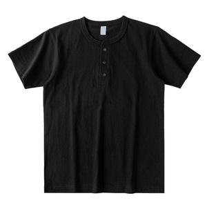 Wholesale Custom Mens Graphic t Shirts Raglan Long Sleeve Merino Wool <strong>Henley</strong> <strong>Tshirt</strong> - Product Image 6