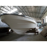 Bateau de pêche à coque simple en fibre de verre de 7 m, bateau Pangaa pas cher à vendre