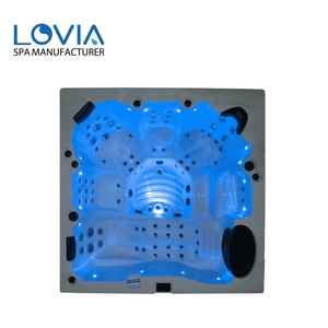 Baignoire d'hydromassage à remous Lovia bain d'hydro massage <span class=keywords><strong>spa</strong></span> luxuria spas bain à remous avec ozonateur - Product Image 3