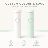 Tube pour comprimés effervescents, couvercle déshydratant en plastique personnalisé, résistant à l'humidité, pour vitamines et compléments alimentaires, ODM OEM, marque privée, qualité alimentaire