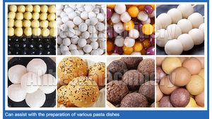 Machine automatique de division et d'arrondissement de la pâte continue pour pain rond à la patate douce - Product Image 2