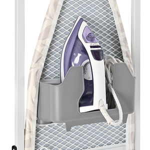 Table pliante murale au-dessus de la porte planche à repasser planche à repasser pliable avec boîte de rangement en fer - Product Image 5