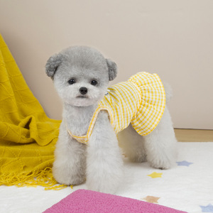 Spring/Summer Dog <b>Clothes</b>, Thin Sundresses, <b>Cat</b> Apparel, Leashable Small Dog Clothing - Wholesale from Manufacturers - Product Image 4