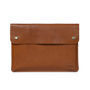 Sac messager professionnel en cuir véritable pour ordinateur portable, 100 % cuir pur, avec housse rembourrée pour appareil, bandoulière et porté croisé - Product Image 2