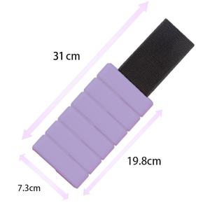 Ayarlanabilir ağırlıklı silikon bileklik rahat ayak bileği kayışı Yoga egzersiz eğitimi sınır ötesi el masajı müzik fonksiyonu - Product Image 1