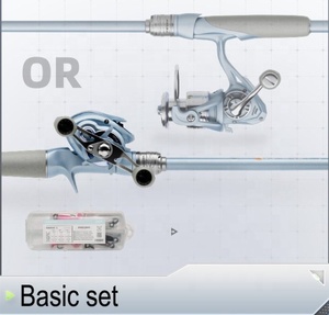 <span class=keywords><strong>Canne</strong></span> à pêche et moulinet combo ensemble complet kit de pêche en fibre de carbone avec crochet, plomb, <span class=keywords><strong>ligne</strong></span>, sac - Product Image 3