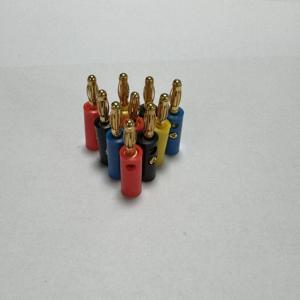 Chuối cắm adapter 4mm đồng thau 10A 250V đánh giá 2P mô hình 232 vạn năng DC cung cấp điện Oscilloscope thăm dò âm thanh video - Product Image 5