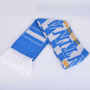 Écharpe <span class=keywords><strong>de</strong></span> sport avec logo personnalisé en gros Écharpe d'équipe <span class=keywords><strong>de</strong></span> football Brésil <span class=keywords><strong>France</strong></span> Allemagne Écharpes tricotées pour fans <span class=keywords><strong>de</strong></span> football - Product Image 2