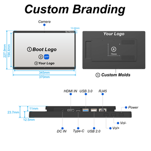 Pantalla Táctil NFC de 15.6 Pulgadas con <span class=keywords><strong>Android</strong></span> 13/14/15, 250 Nits, Rk3588S2, 6 Tops, Poe, para Montaje en Pared, Señalización Digital para Publicidad - Product Image 6