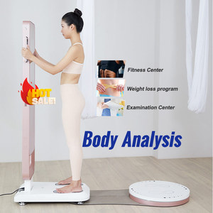 U + 300 chất béo cơ bắp trở kháng sinh học toàn thân kiểm tra máy 3D tư thế 8 điểm đánh giá béo phì cơ phân tích thành phần cơ thể - Product Image 4