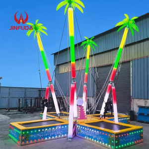 Équipement de divertissement coloré, durable et sûr pour quatre personnes, saut à l'élastique pour parc d'attractions, aire de jeux, entraînement physique - Product Image 1