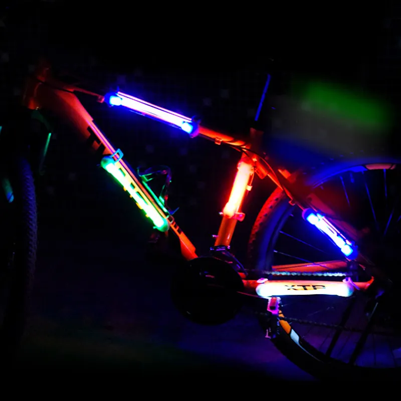 Bicycle Decoration Lamp Spoke Lights MTB Road Bike LED Light Hot Wheels Frame Decorative Light Accessories