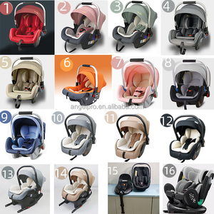 Siège auto bébé 9 kg, <span class=keywords><strong>porte</strong></span>-bébé, poussette, blanc, noir, orange, bleu, rose, sécurité, 0-12 mois - Product Image 6