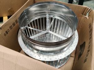 Ventilateur de toit automatique VFans 300-1000mm SS201 à économie d'énergie pour l'utilisation en usine, turbine de ventilation pour élevage de vaches et ferme avicole - Product Image 6