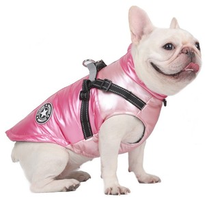 Abrigo de Invierno Impermeable <span class=keywords><strong>para</strong></span> <span class=keywords><strong>Perros</strong></span> al por Mayor, de Algodón y Poliéster, Deportivo, de Lujo, con Patrón Sólido, <span class=keywords><strong>para</strong></span> <span class=keywords><strong>Perros</strong></span> Pequeños y <span class=keywords><strong>Grandes</strong></span> - Product Image 1