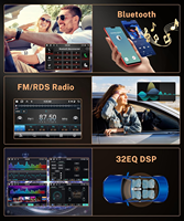 FYT 7870 9 pouces Android Auto autoradio 8 cœurs 4G + 64G Double Din sans fil Carplay BT FM égaliseur Original ODM lecteur de voiture Radios