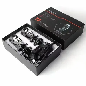 Sagesunny Mini H4 H7 LED ống kính máy chiếu 100W/cặp Hi/lo chùm với CANBUS Led Đèn Pha cho xe turbo người hâm mộ bóng đèn tự động rhd/LHD
