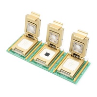 Base de prueba QFN48 con paso de 0.5mm, 7 pines, para programación y burn-in de IC, resistente a altas temperaturas