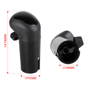 Eaton Fuller A6909 Shift <b>Knob</b> Black Plastic Ergonomic Car <b>Gear</b> <b>Knob</b> - Product Image 2