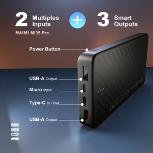 แบตเตอรี่สำรอง <span class=keywords><strong>Maimi</strong></span> Slim 10000mAh ชาร์จเร็<span class=keywords><strong>ว</strong></span> พร้อม PD 20W และ 22.5W สำหรับธุรกิจและการเดินทาง - Product Image 4