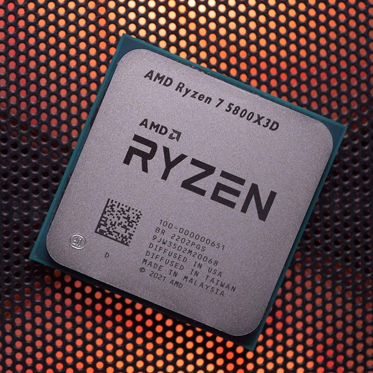 AMD Ryzen 7 5800X3D 4.5GHz 8-Core CPU with AM4 Support