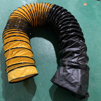 Tuyau flexible combiné en PVC résistant à la chaleur, revêtu pour haute température, 350 mm