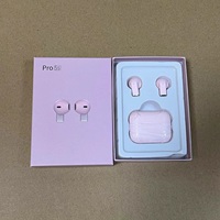 Écouteurs intra-auriculaires stéréo sans fil Hotsale PRO 5S High Beauty Sports avec indicateur LED, étanchéité IPX5, suppression du bruit, BT 5.3