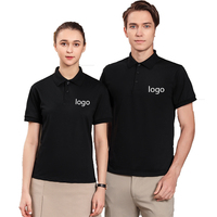 Kaos Unisex Musim Panas Cepat Kering Lengan Pendek Warna Solid Rajutan Poliester Katun Saku Logo Kustom Transfer Panas