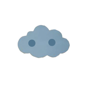 Móc Treo Tường Hình Đám Mây Cho Phòng Trẻ Em, Móc Treo Tường Hình Đám Mây Dễ Thương Bằng Gỗ - Product Image 2