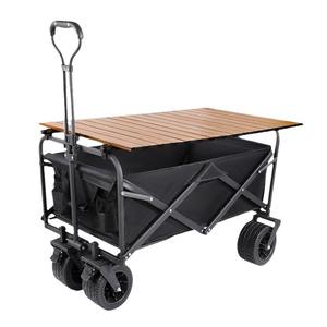 Chariot de camping pliable pour pique-nique, chariot de camping, chariot de marché nocturne, chariot de courses, chariot de camping, chariot de rangement - Product Image 5