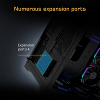 Lovingcool 2025 Pleine Tour Atx Matx Itx Ordinateur Pc étui Verre Incurvé Gabinete Gamer En Gros Gaming Boitier Pc Châssis
