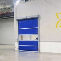 Porte de garage industrielle à enroulement rapide, électrique, à levage automatique, de haute qualité et à prix compétitif