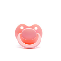 Sucette ABDL pour adultes, en silicone de qualité alimentaire, détachable, mignonne, avec embout suceur, vente en gros, personnalisable, pour l'anxiété