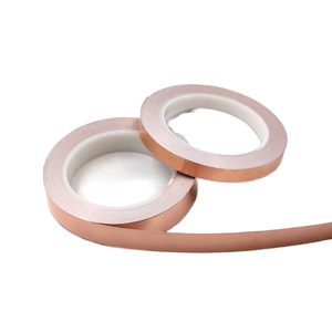 Hot Sale Conductive Silicone Adhesive Copper Foil Tape for Electrical Use & Masking for Stain Glass Die Cut