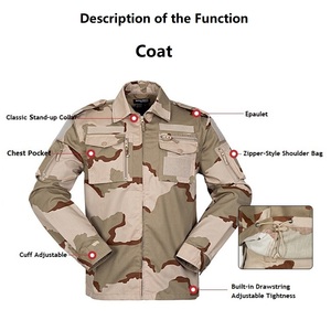 728 Pantalons tactiques pour hommes Vestes Frogman Chemise solide Pantalon pour le sport de plein air Entraînement Combinaisons de camouflage Uniformes tactiques - Product Image 5