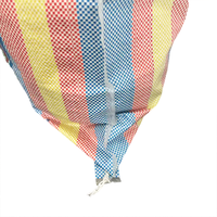 Sacs tissés en polypropylène multicolores à prix de gros pour gingembre, ail, pommes de terre – Sacs vides en plastique tissé pour supermarché