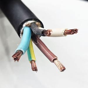 Cable Flexible con Revestimiento de Goma Libre de Oxígeno H05VV-F, 3 Núcleos, 25 mm (3x25 mm), 8 AWG, 300/500 V, Negro, ISO9001 - Product Image 5