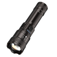 Lampe Torche LED Étanche 10000 Lumens Super Lumineuse Rechargeable ABS Puissante à Main Haute Luminosité