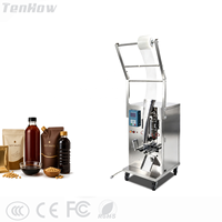 Machine de remplissage automatique durable en acier inoxydable pour miel, sauce tomate, pâte et liquides visqueux, pour bouteilles et sachets