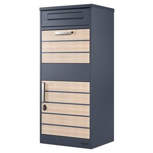 Metal Locker Package Delivery Box Outdoor Mailbox Parcel <strong>Drop</strong> Box Steel Package Delivery <strong>Boxes</strong> for Porch - Product Image 1