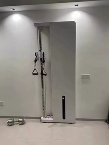 Máquina de Gimnasio Montada en Pared con Polea de Cable Simple y Doble - Modelos Mirror y Shield, Entrenador Multifuncional para Gimnasio en Casa - Product Image 4