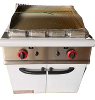 Plancha à gaz Ruitai avec armoire - Gril à surface plate pour restaurant commercial, station de cuisson à gaz en acier inoxydable