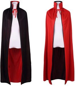 Costume de fête d'Halloween pour enfants tenue de jeu de rôle de <span class=keywords><strong>magicien</strong></span> avec <span class=keywords><strong>Cape</strong></span> noire et rouge Cosplay ensemble magique pour s'amuser habiller - Product Image 2